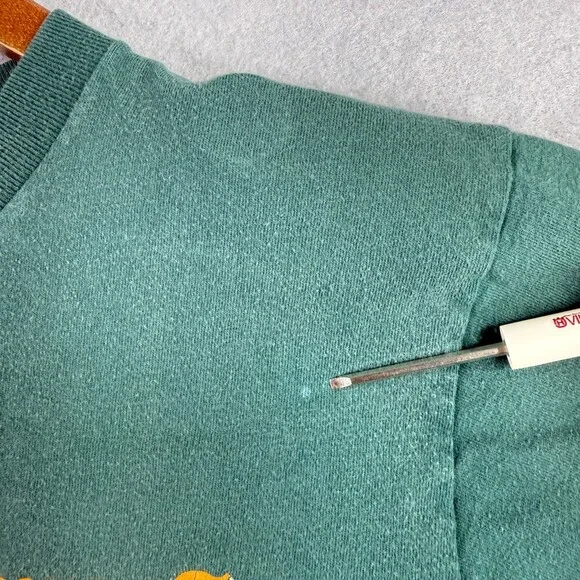 Vintage Banana Republic Shirt Mens Large Green Travel Safari Single Stitch * - Picture 9 of 15